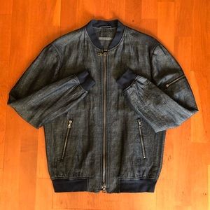 John Varvatos Collection Linen/Cotton Jacket.